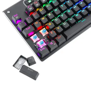 T-DAGGER Adriatic T-TGK316 Gaming Mechanical Keyboard, 104 Keys, RGB Backlight, OUTEMU Switches, Full Anti-Ghosting, Wired USB