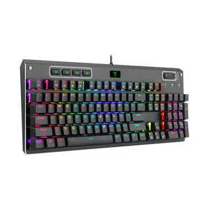 T-DAGGER Adriatic T-TGK316 Gaming Mechanical Keyboard, 104 Keys, RGB Backlight, OUTEMU Switches, Full Anti-Ghosting, Wired USB