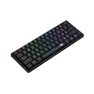 T-DAGGER AINOS T-TGK307 Gaming Mechanical Keyboard, 61 Keys, RGB Backlight, OUTEMU Switches, Dual Mode Wireless & Wired, USB