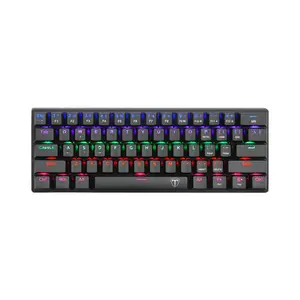 T-DAGGER Arena T-TGK321 Gaming Mechanical Keyboard, 61 Keys, RGB Backlight, OUTEMU Switches, Full Anti-Ghosting, USB-C Wired