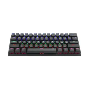 T-DAGGER Arena T-TGK321 Gaming Mechanical Keyboard, 61 Keys, RGB Backlight, OUTEMU Switches, Full Anti-Ghosting, USB-C Wired