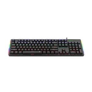 T-DAGGER Bermuda T-TGK312 Gaming Mechanical Keyboard, 104 Keys, OUTEMU Switches, Rainbow Backlight, Full Anti-Ghosting, Wired USB