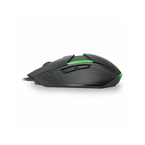 T-DAGGER Blaze T-TGM116 Gaming Mouse, 2400 DPI Optical Sensor, Adjustable DPI Levels, 6 Responsive Buttons, LED Backlighting Effects, Wired USB Gaming Mouse for PC Gamers