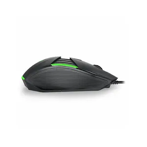 T-DAGGER Blaze T-TGM116 Gaming Mouse, 2400 DPI Optical Sensor, Adjustable DPI Levels, 6 Responsive Buttons, LED Backlighting Effects, Wired USB Gaming Mouse for PC Gamers
