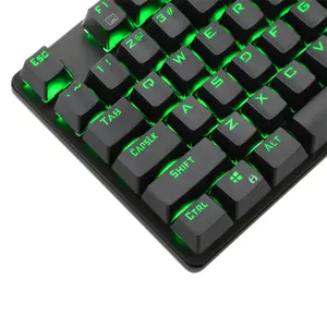 T-DAGGER Bora T-TGK313 Gaming Mechanical Keyboard, 87 Keys, OUTEMU Switches, Rainbow Backlight, Full Anti-Ghosting, Wired USB