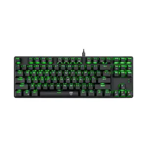 T-DAGGER Bora T-TGK313 Gaming Mechanical Keyboard, 87 Keys, OUTEMU Switches, Rainbow Backlight, Full Anti-Ghosting, Wired USB