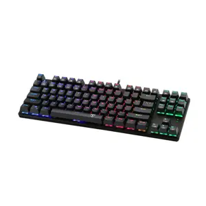 T-DAGGER Bora T-TGK315 Gaming Mechanical Keyboard, 87 Keys, RGB Backlight, Detachable Switches, Full Anti-Ghosting, Wired USB