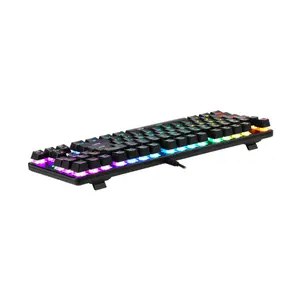 T-DAGGER Bora T-TGK315 Gaming Mechanical Keyboard, 87 Keys, RGB Backlight, Detachable Switches, Full Anti-Ghosting, Wired USB