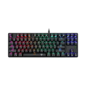 T-DAGGER Bora T-TGK315 Gaming Mechanical Keyboard, 87 Keys, RGB Backlight, Detachable Switches, Full Anti-Ghosting, Wired USB