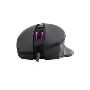 T-DAGGER Captain T-TGM302 Gaming Mouse, 8000 DPI, 7 Programmable Buttons, RGB Backlight, 1000Hz Polling Rate, Wired USB