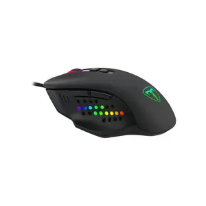 T-DAGGER Captain T-TGM302 Gaming Mouse, 8000 DPI, 7 Programmable Buttons, RGB Backlight, 1000Hz Polling Rate, Wired USB