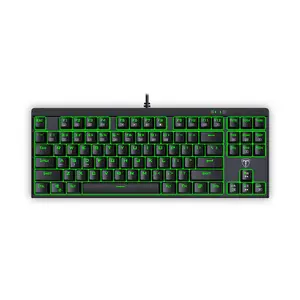 T-DAGGER Corvette T-TGK302 Gaming Mechanical Keyboard, 87 Keys, OUTEMU Switches, Single Color Backlight, Full Anti-Ghosting, Wired USB