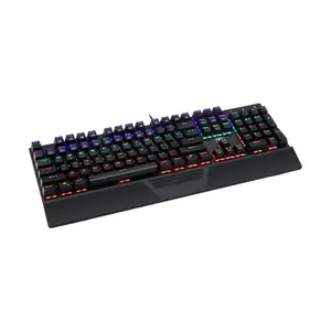 T-DAGGER Destroyer T-TGK305 Gaming Mechanical Keyboard, 104 Keys, OUTEMU Switches, Rainbow Backlight, Full Anti-Ghosting, Wired USB