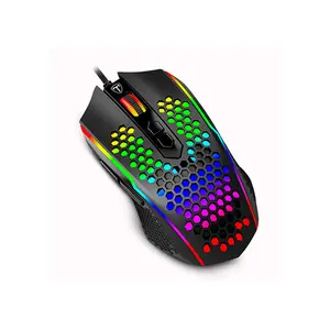 T-DAGGER Imperial T-TGM310 Gaming Mouse Black, 7200 DPI, 8 Programmable Buttons, RGB Backlight, 1000Hz Polling Rate, Wired USB