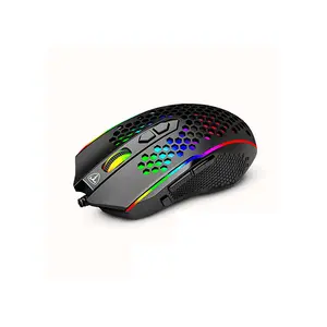 T-DAGGER Imperial T-TGM310 Gaming Mouse Black, 7200 DPI, 8 Programmable Buttons, RGB Backlight, 1000Hz Polling Rate, Wired USB