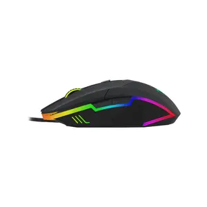 T-DAGGER Lance Corporal T-TGM107 Gaming Mouse, 3200 DPI Optical Sensor, 6 Programmable Buttons, RGB Backlight Effects, 500Hz Polling Rate, Wired USB Gaming Mouse