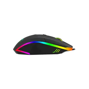 T-DAGGER Lance Corporal T-TGM107 Gaming Mouse, 3200 DPI Optical Sensor, 6 Programmable Buttons, RGB Backlight Effects, 500Hz Polling Rate, Wired USB Gaming Mouse