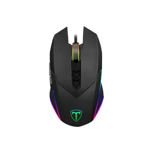 T-DAGGER Lieutenant T-TGM301 Gaming Mouse, 8000 DPI, 7 Programmable Buttons, RGB Backlight, 1000Hz Polling Rate, Wired USB