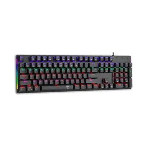 T-DAGGER NAXOS T-TGK310 Gaming Mechanical Keyboard, 104 Keys, OUTEMU Switches, Rainbow Backlight, Full Anti-Ghosting, Wired USB