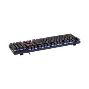T-DAGGER NAXOS T-TGK310 Gaming Mechanical Keyboard, 104 Keys, OUTEMU Switches, Rainbow Backlight, Full Anti-Ghosting, Wired USB