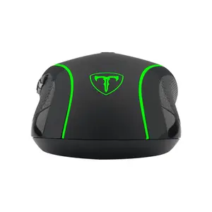 T-DAGGER T-TGM106 Private Gaming Mouse, 3200 DPI Optical Sensor, 6 Programmable Buttons, RGB Backlight Effects, 125Hz Polling Rate Wired USB Gaming Mouse