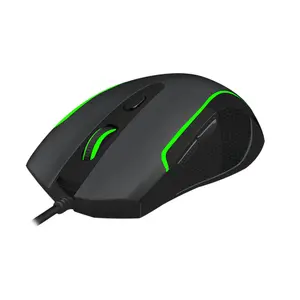 T-DAGGER T-TGM106 Private Gaming Mouse, 3200 DPI Optical Sensor, 6 Programmable Buttons, RGB Backlight Effects, 125Hz Polling Rate Wired USB Gaming Mouse