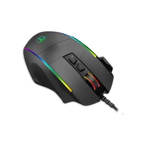 T-DAGGER Roadmaster T-TGM307 Gaming Mouse, 8000 DPI, 8 Programmable Buttons, RGB Backlight, 1000Hz Polling Rate, Wired USB