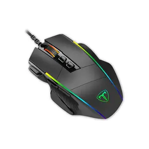 T-DAGGER Roadmaster T-TGM307 Gaming Mouse, 8000 DPI, 8 Programmable Buttons, RGB Backlight, 1000Hz Polling Rate, Wired USB