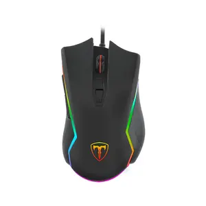 T-DAGGER Second Lieutenant T-TGM300 Gaming Mouse, 8000 DPI, 8 Programmable Buttons, RGB Backlight, 1000Hz Polling Rate, Wired USB