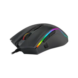 T-DAGGER Second Lieutenant T-TGM300 Gaming Mouse, 8000 DPI, 8 Programmable Buttons, RGB Backlight, 1000Hz Polling Rate, Wired USB