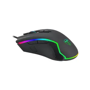 T-DAGGER Second Lieutenant T-TGM300 Gaming Mouse, 8000 DPI, 8 Programmable Buttons, RGB Backlight, 1000Hz Polling Rate, Wired USB