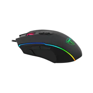 T-DAGGER Sergeant T-TGM202 Gaming Mouse, 4800 DPI, 7 Programmable Buttons, RGB Backlight, 1000Hz Polling Rate, Wired USB