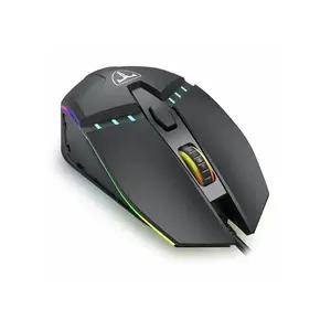 T-DAGGER Shadow T-TGM117 Gaming Mouse, 7200 DPI Optical Sensor, 6 Adjustable DPI Levels, RGB Backlighting Effects, 6 Programmable Buttons, Ergonomic Wired USB Gaming Mouse