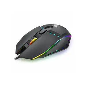 T-DAGGER Shadow T-TGM117 Gaming Mouse, 7200 DPI Optical Sensor, 6 Adjustable DPI Levels, RGB Backlighting Effects, 6 Programmable Buttons, Ergonomic Wired USB Gaming Mouse