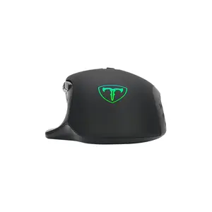 T-DAGGER Warrant Officer T-TGM203 Gaming Mouse, 4800 DPI, 6 Programmable Buttons, RGB Backlight, 1000Hz Polling Rate, Wired USB