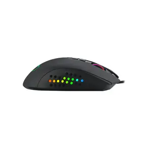 T-DAGGER Warrant Officer T-TGM203 Gaming Mouse, 4800 DPI, 6 Programmable Buttons, RGB Backlight, 1000Hz Polling Rate, Wired USB