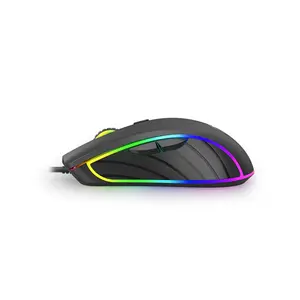 T-DAGGER Zephyr T-TGM115 Gaming Mouse, 7200 DPI Optical Sensor, 6 Adjustable DPI Levels, RGB Backlighting Effects, Ergonomic Gaming Design, Wired USB Gaming Mouse