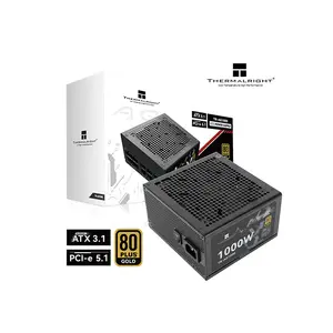 Thermalright TR-AG1000 1000W Power Supply, 80 Plus Gold Certified Efficiency, Fully Modular Cable Design, ATX 3.1 and PCIe 5.1 Ready High-Efficiency Gaming and Workstation PSU