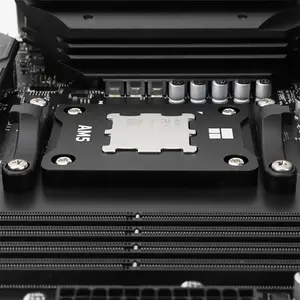 Thermalright AM5 Secure Frame BLACK V2 CPU Contact Frame, AMD AM5 Socket Compatibility, CNC Aluminum Alloy Construction, Anti-Bending Pressure Optimization Design, Precision CPU Retention Frame