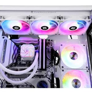 Thermalright Aqua Elite 360 ARGB V3 360mm AIO Liquid CPU Cooler, Triple Fan High Performance Water Cooling System with Addressable RGB Lighting