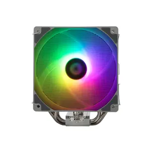Thermalright Assassin King 120 SE Black ARGB CPU Air Cooler, Single Tower High Performance Cooling System with Addressable RGB Lighting