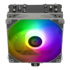Thermalright Assassin King 120 SE Black ARGB CPU Air Cooler, Single Tower High Performance Cooling System with Addressable RGB Lighting