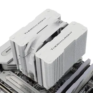 Thermalright Peerless Assassin 120 Mini CPU Air Cooler, Compact Dual Tower Heatsink Design, 6 Copper Heatpipes, Dual 120mm PWM Fans, Space-Efficient High-Performance Air Cooling Solution