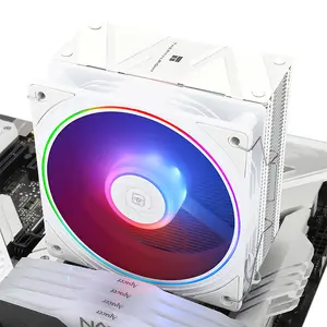 Thermalright Assassin Spirit EVO ARGB CPU Air Cooler, Single Tower Heatsink Design, 4 Copper Heatpipes, 120mm PWM Fan, Addressable RGB Lighting, Efficient CPU Air Cooling Solution