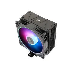 Thermalright Assassin Spirit EVO ARGB CPU Air Cooler, Single Tower Heatsink Design, 4 Copper Heatpipes, 120mm PWM Fan, Addressable RGB Lighting, Efficient CPU Air Cooling Solution