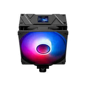 Thermalright TR 120 ASSASSIN SPIRIT VISION ARGB CPU Air Cooler, Single Tower, 4 Heatpipes, 120mm PWM Fan, 1.54-Inch IPS LCD Screen