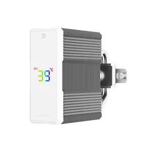 Thermalright Assassin X 120 R Digital ARGB White CPU Air Cooler, Digital Display Design, Tower Heatsink, White Edition