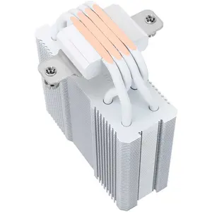 Thermalright Assassin X 120 SE Refined White ARGB CPU Air Cooler, Single Tower High Performance Cooling System with Addressable RGB Lighting