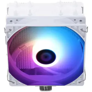 Thermalright Assassin X 120 SE Refined White ARGB CPU Air Cooler, Single Tower High Performance Cooling System with Addressable RGB Lighting