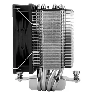 Thermalright Assassin X 90 SE ARGB Black CPU Air Cooler, Compact Single Tower Cooling System with Addressable RGB Lighting